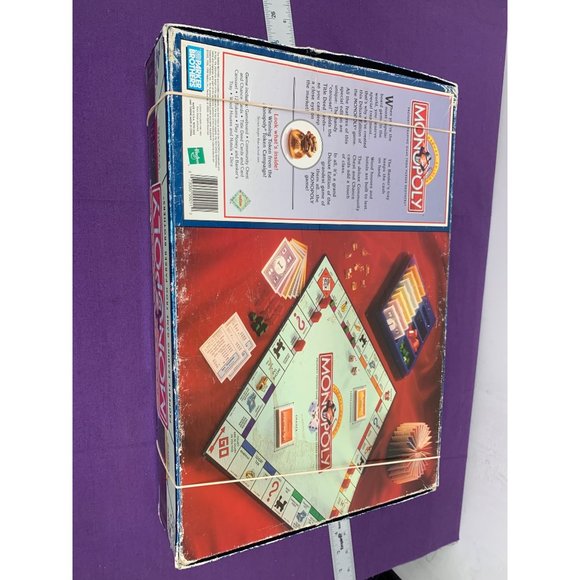 Monopoly Deluxe Edition 1998 Board Game Parker Brothers - Picture 11 of 12